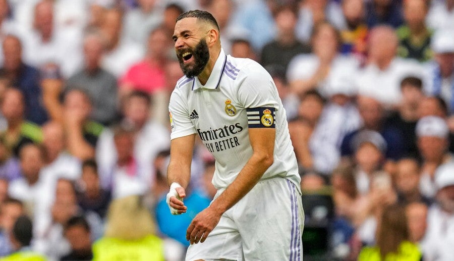 Karim Benzema en juego