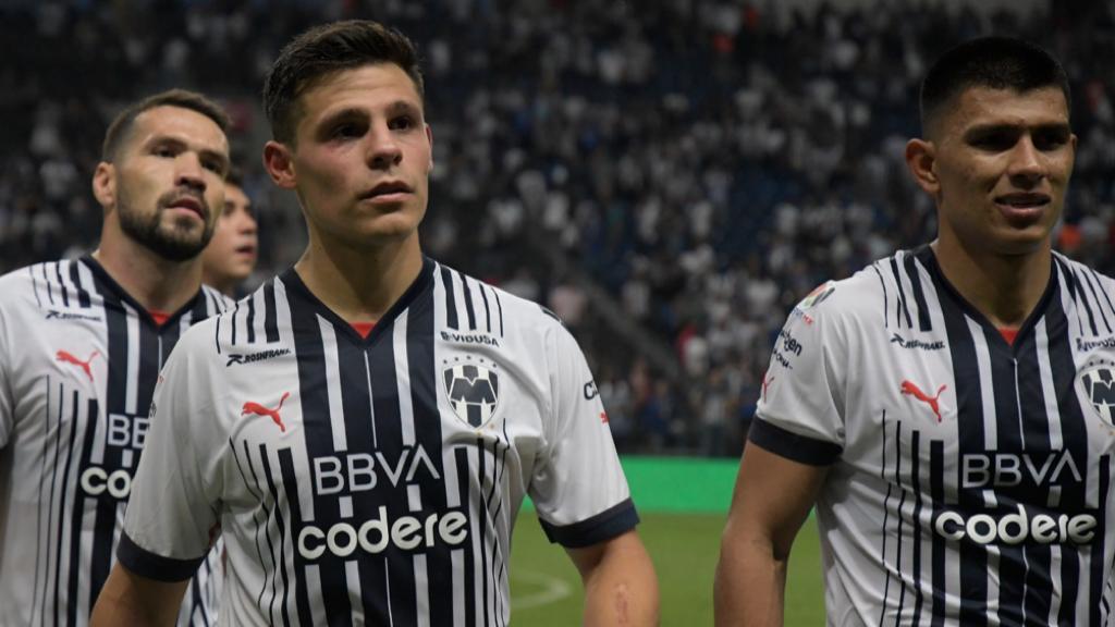 Jugadores de Monterrey al término del partido 