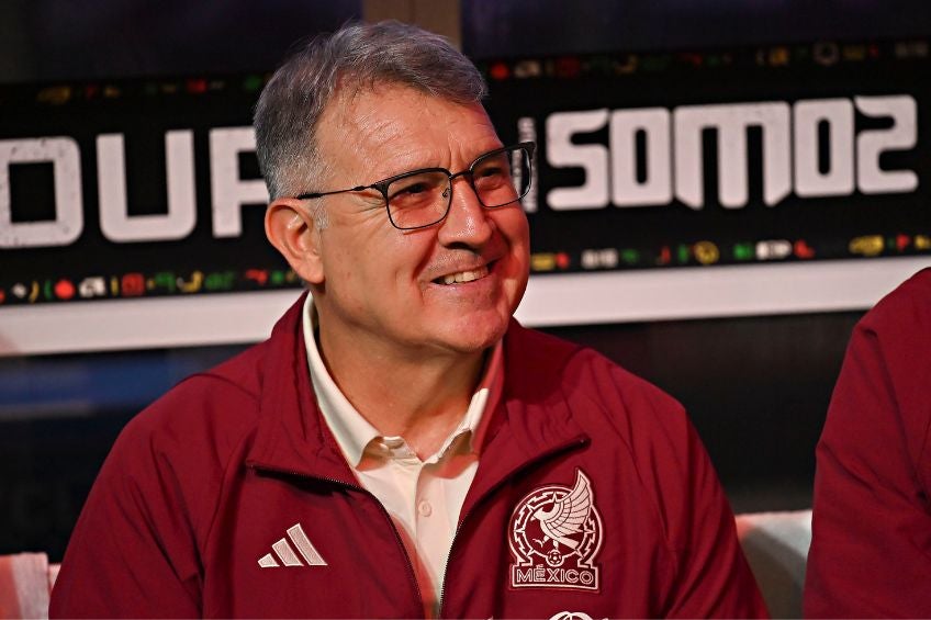 Gerardo Martino previo a un partido de México