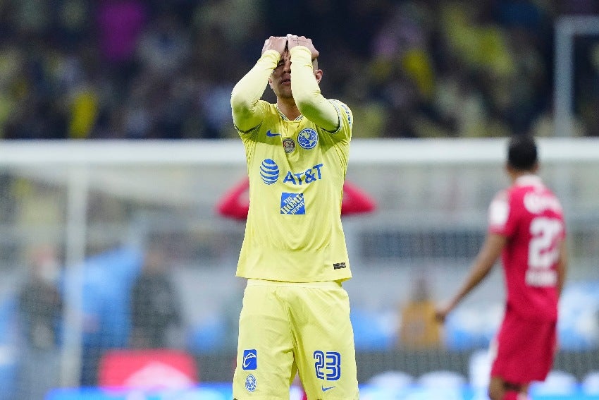 Emilio Lara tras la eliminación de América