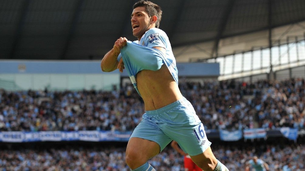 Camiseta con la que el Kün Agüero metió el gol del título ante el QPR será subastada