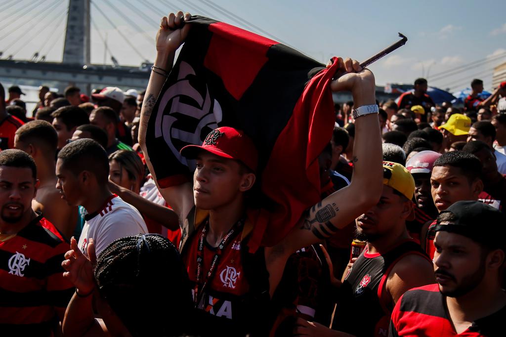 Afición en la Final de la Copa Libertadores 