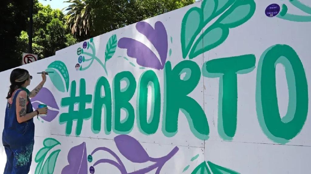 Mural a favor del aborto 