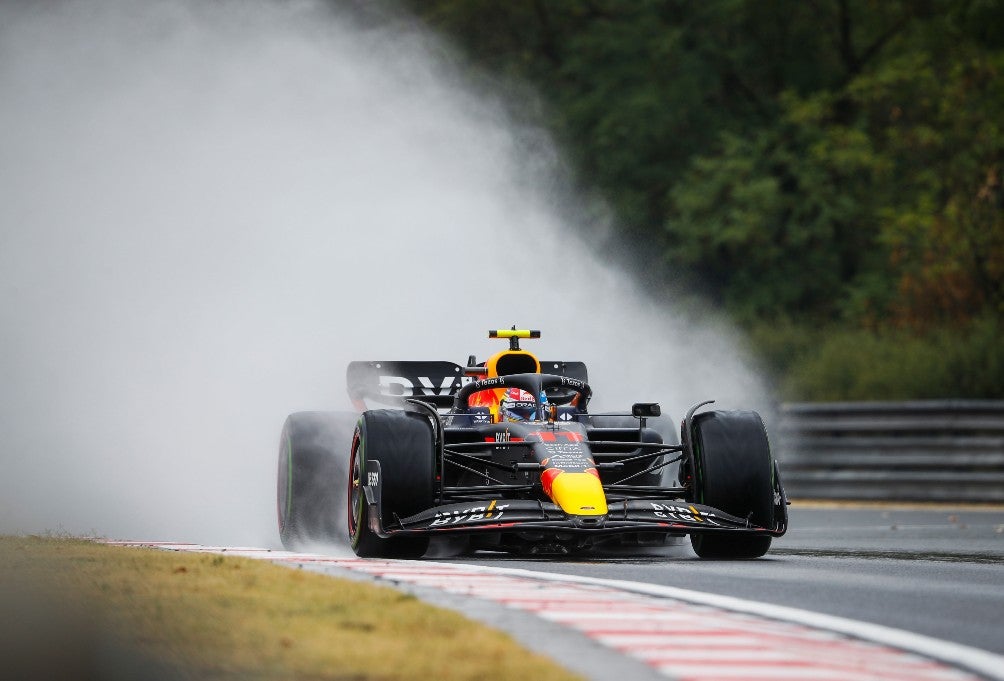 Checo quedó quinto en Hungría