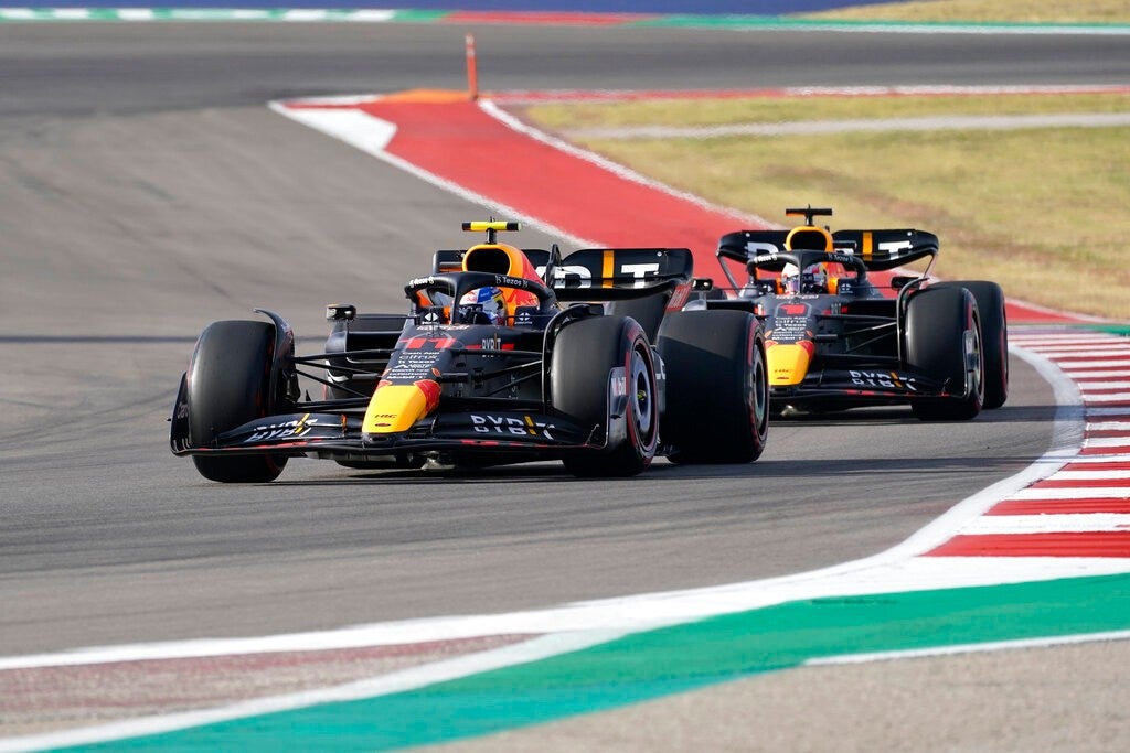 Checo Pérez en el GP de Texas