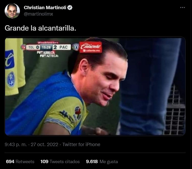 Martinoli tomó la derrota del Toluca con humor