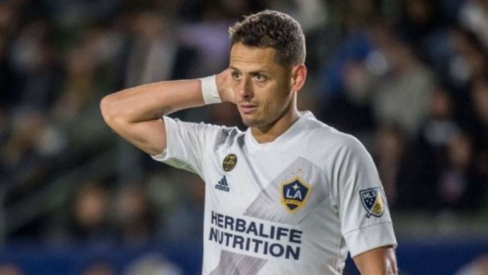 Javier Hernández en el Galaxy