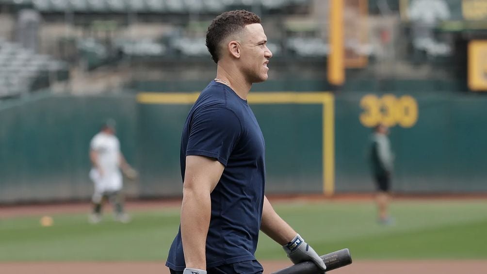 Judge en entrenamiento con los Yankees