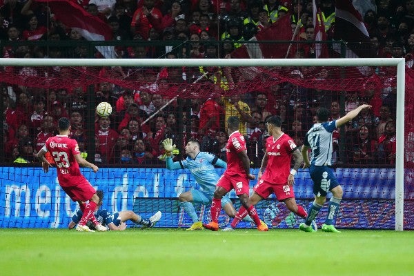 Toluca vs Pachuca en la Ida de la Final del AP22