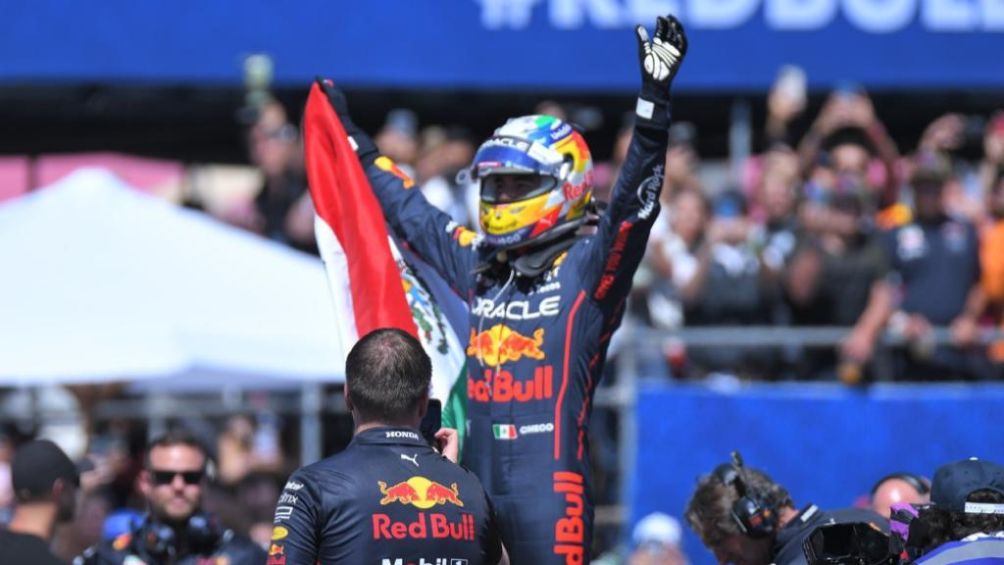 Checo en el Showrun de Guadalajara 