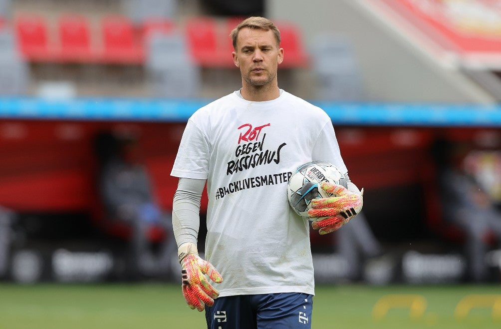 Manuel Neuer continúa recuperándose de su lesión