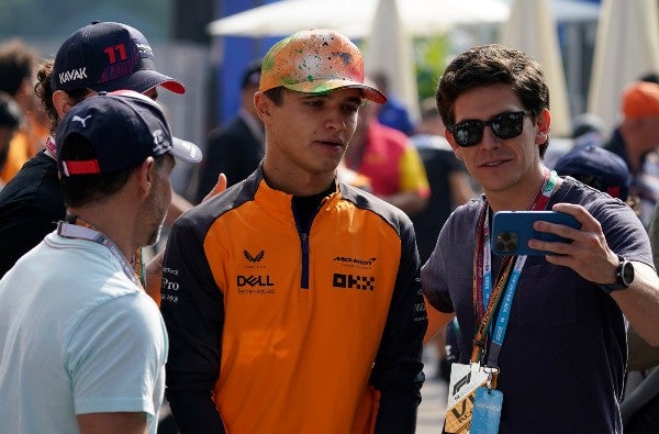 Lando Norris, piloto de McLaren en el GP de México