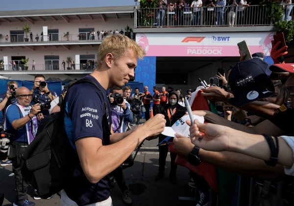 Alexander Albon, piloto de Williams en el GP de México