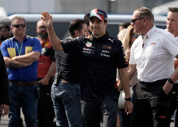 Checo Pérez en el Autódromo Hermanos Rodríguez