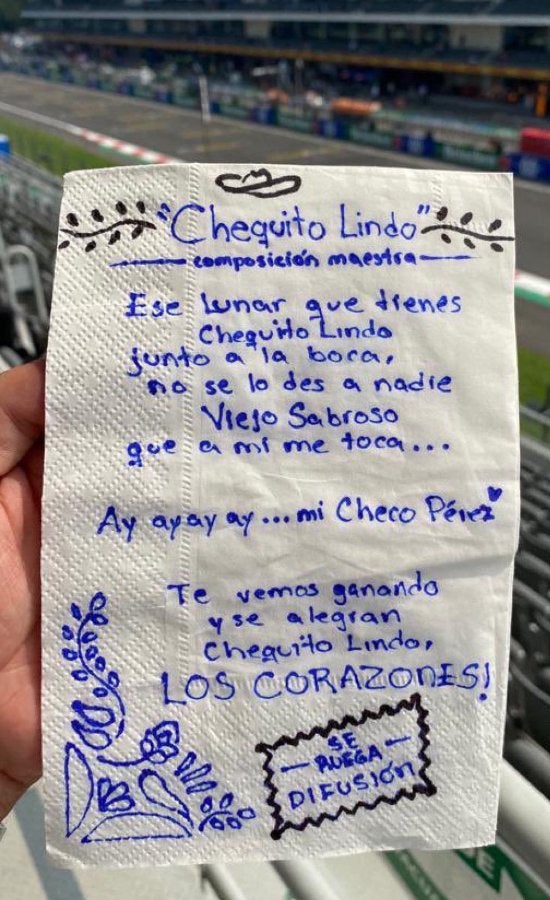 La letra de 'Chequito Lindo'