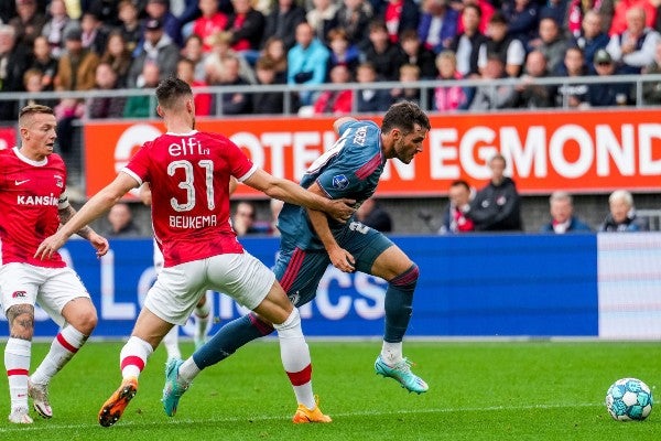 Santiago Giménez con Feyenoord 