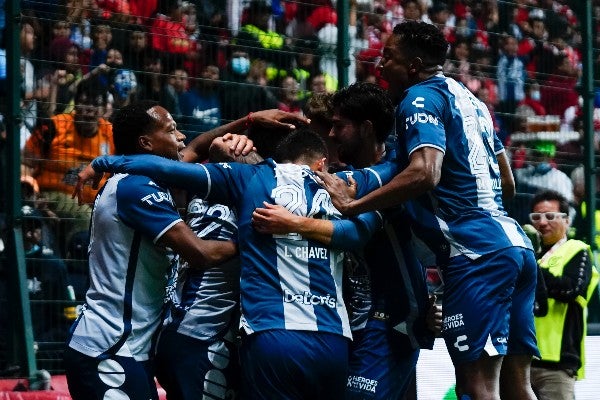 Pachuca celebra anotación frente a Toluca