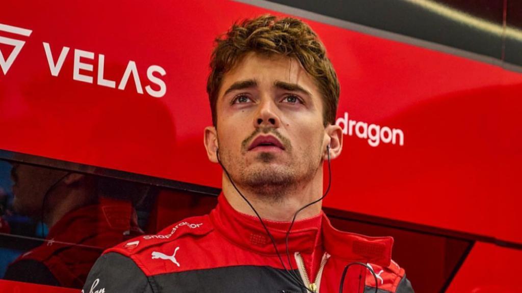 Leclerc en Ferrari 