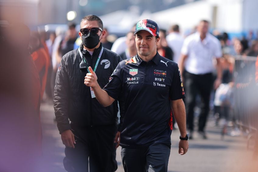 Checo Pérez previo a las prácticas libres