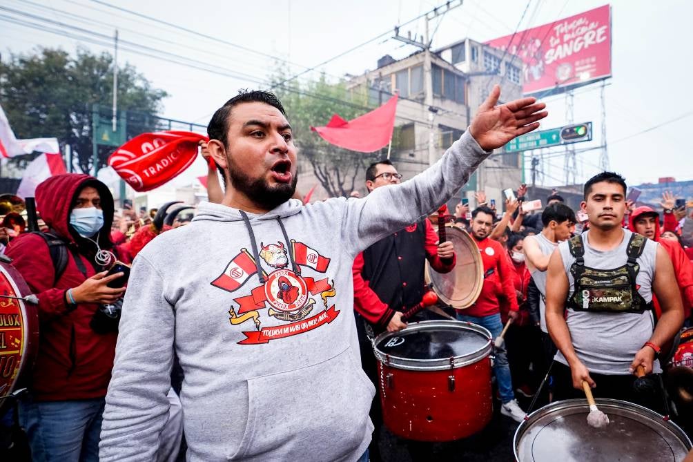 La afición del Toluca confía en la remontada 