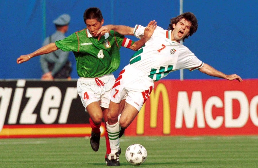 México en Octavos de Final ante Bulgaria en 1994