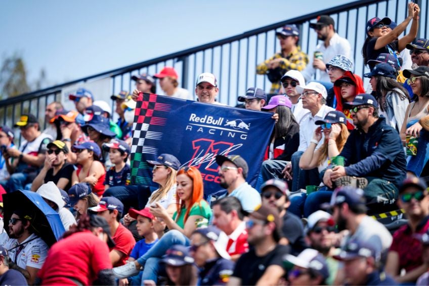 Aficionados en el GP de México