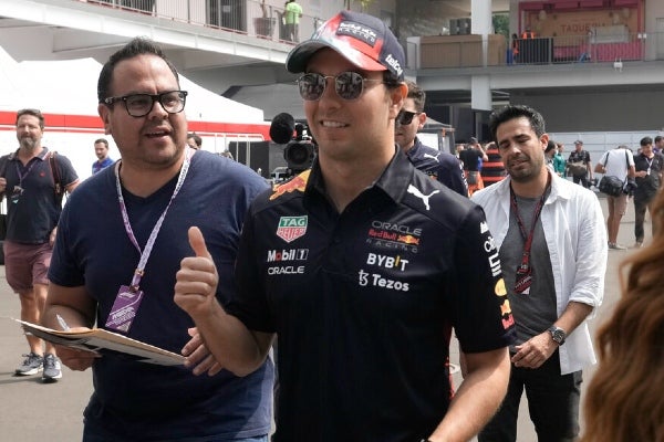 Checo Pérez, listo para el GP de México