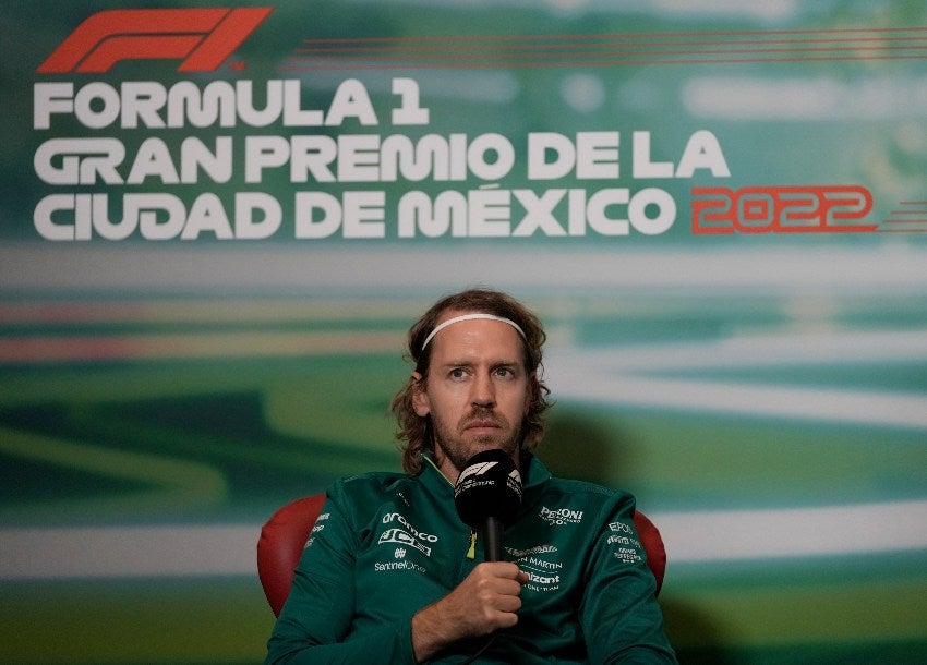 Vettel en el GP de México