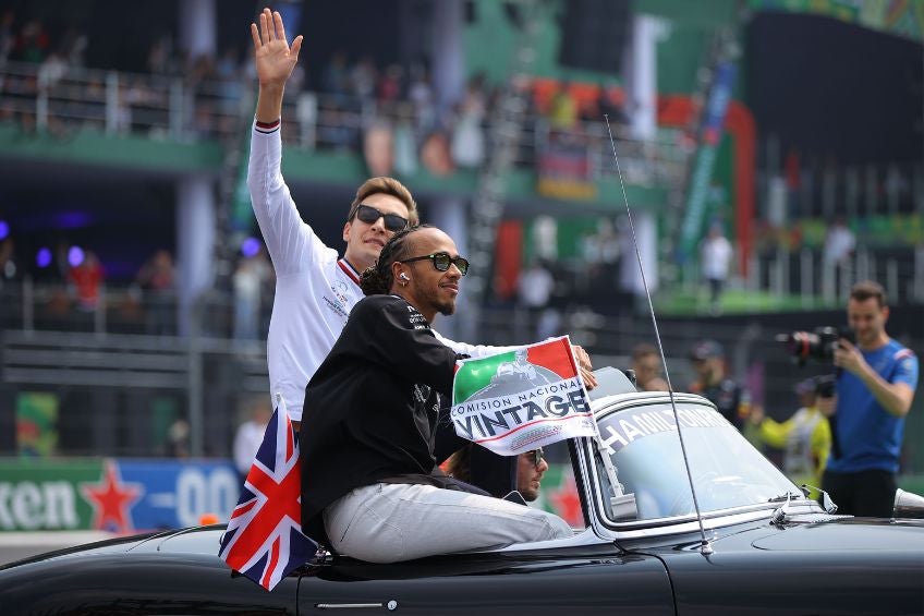 Lewis Hamilton previo al GP de México