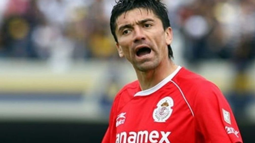 Héctor Mancilla con Toluca