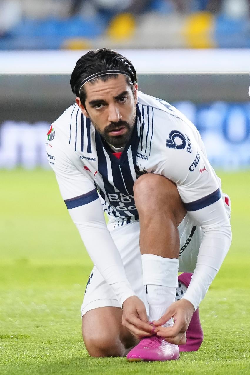 Pizarro en un partido de Rayados