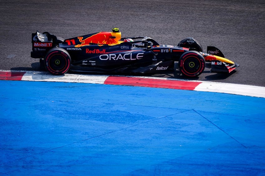 Checo Pérez en el Gp de México 