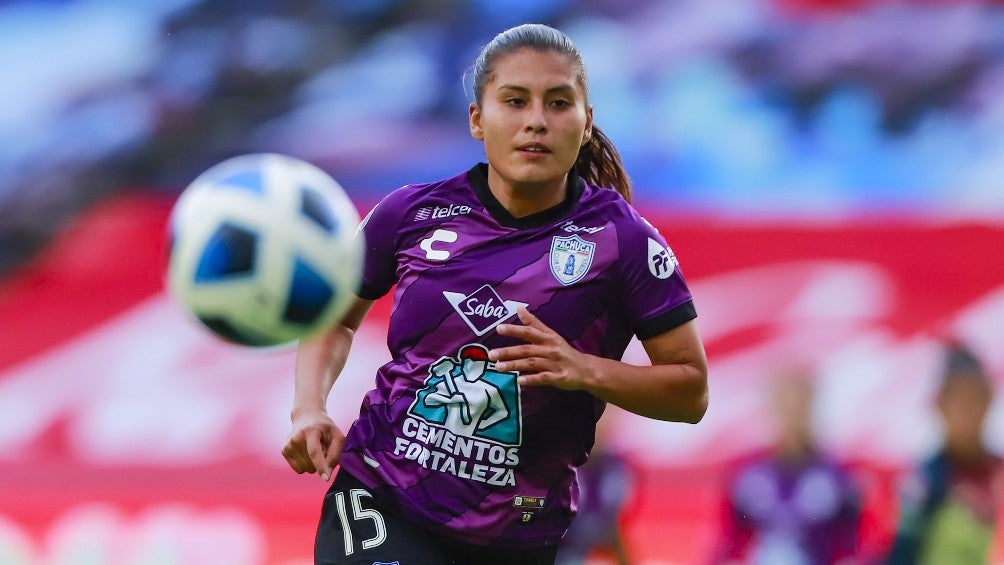 Selene Cortés con Pachuca