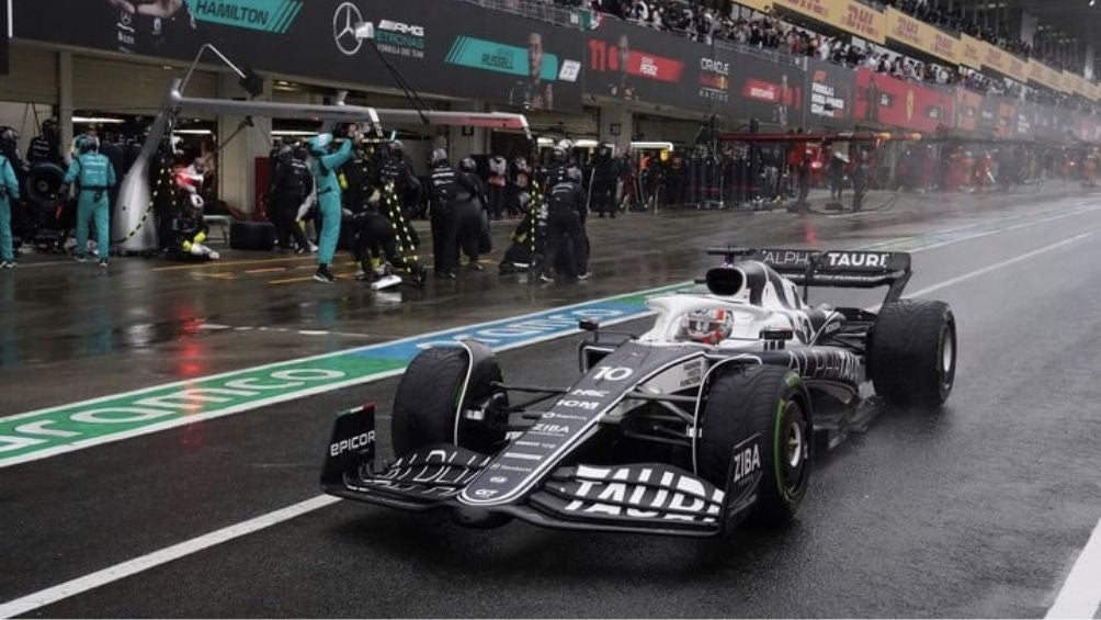 Gasly en el Gran Premio de Japón