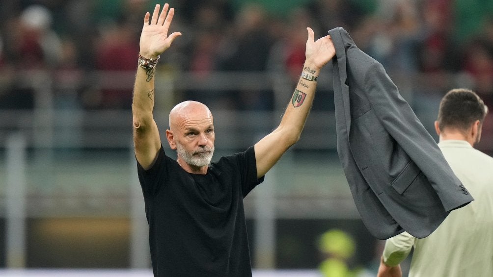 Stefano Pioli, técnico del Milán