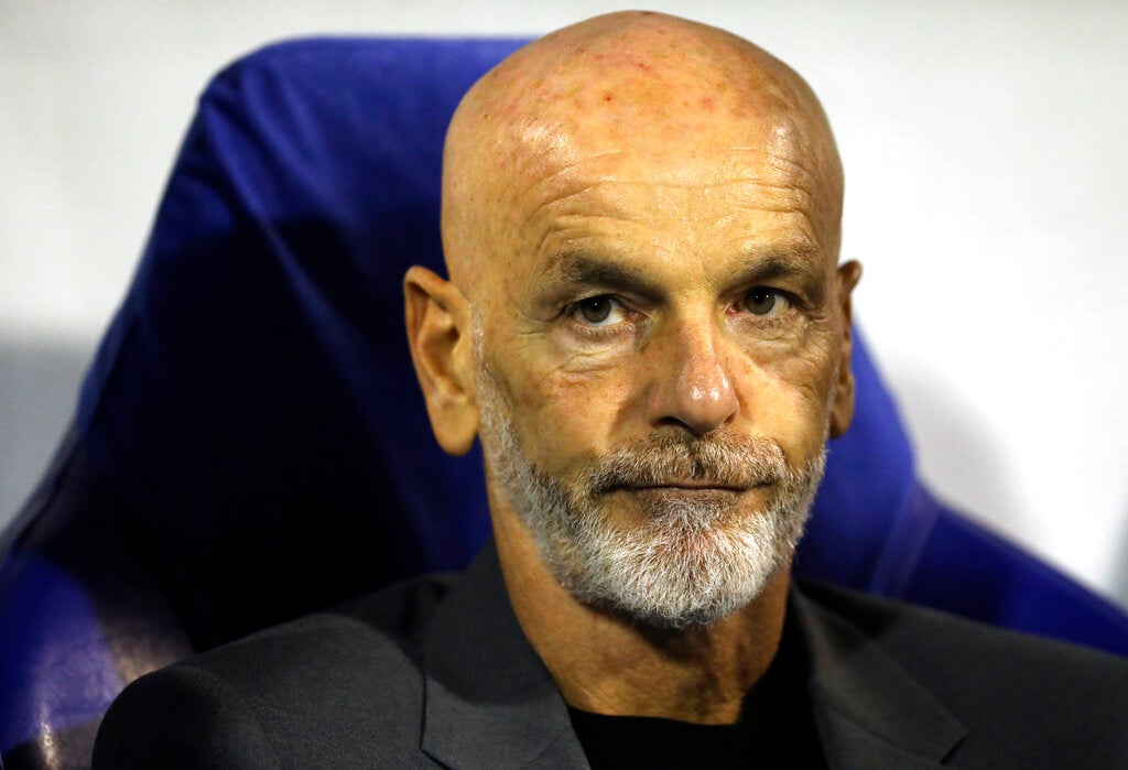 Stefano Pioli, técnico del Milán