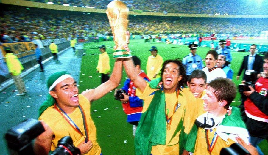 En Corea-Japón 2002, Brasil consiguió su más reciente Mundial