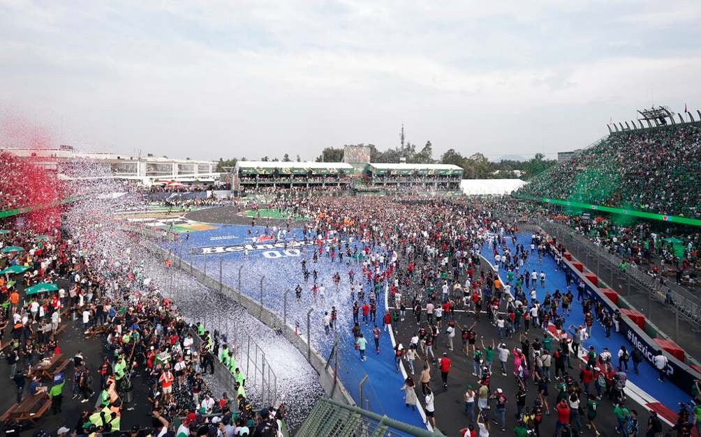 El caos presente en el GP de México 