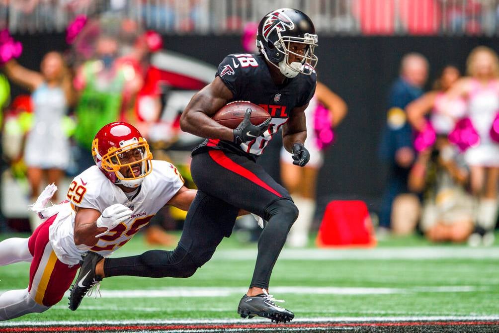 Calvin Ridley fue mandado a Jacksonville