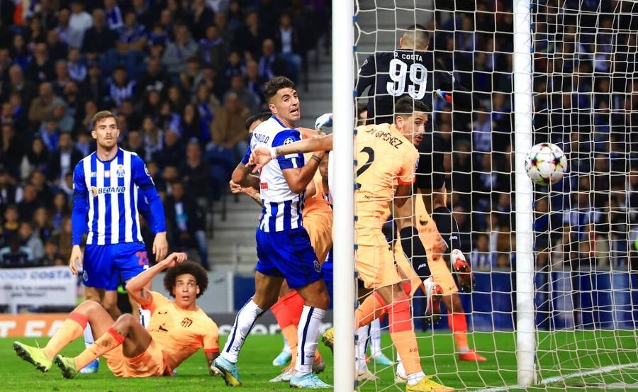 Iván Marcano marcó en propia cuenta para el único gol de los colchoneros