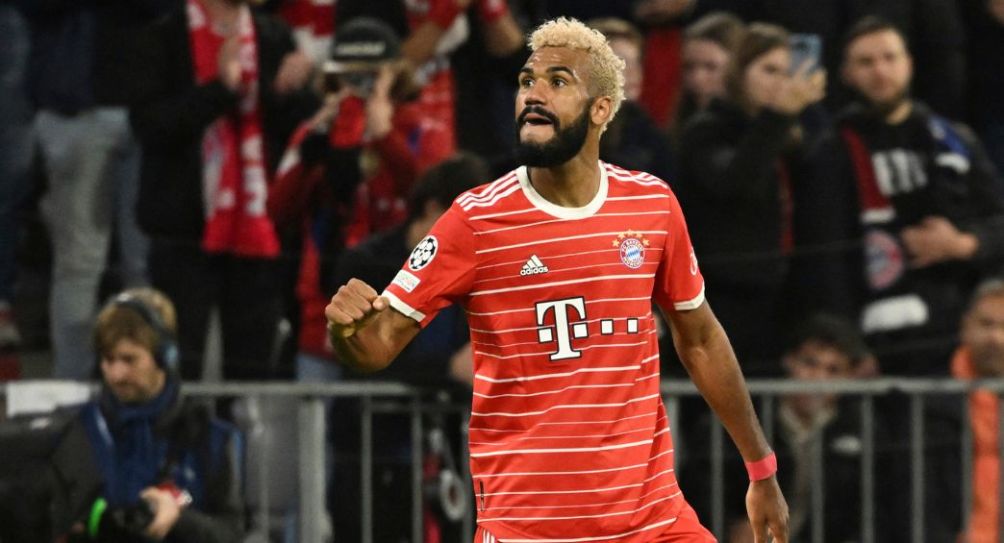 Choupo-Moting festejando un gol