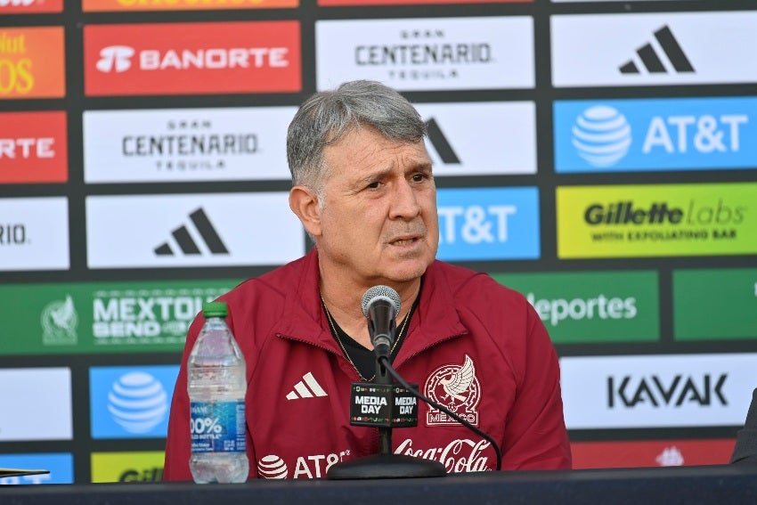 Tata Martino en conferencia de prensa