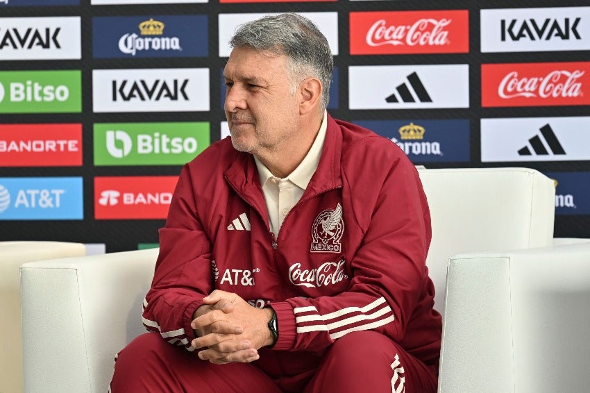 Tata Martino en conferencia de prensa