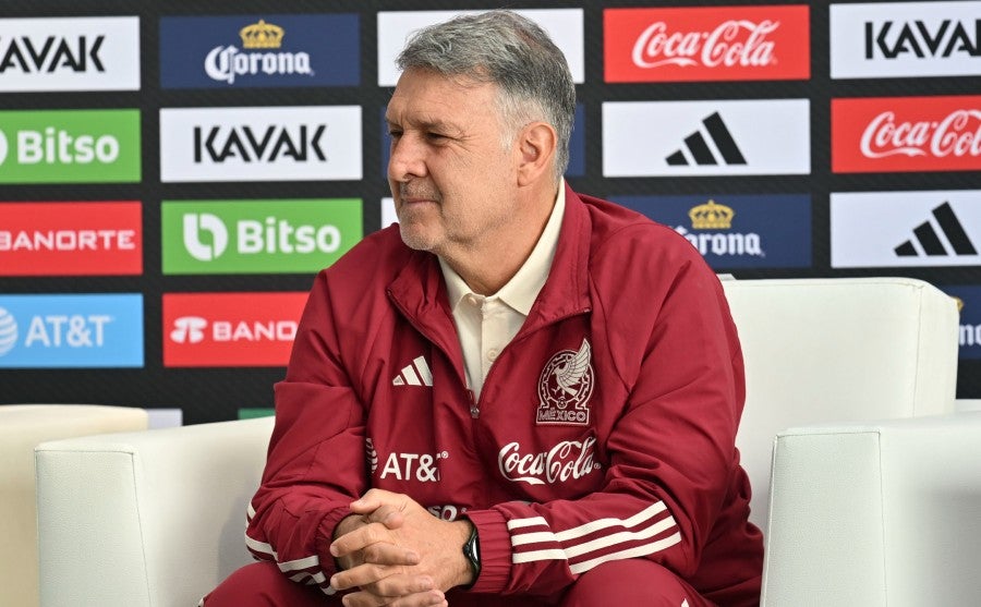 Gerardo Martino en conferencia