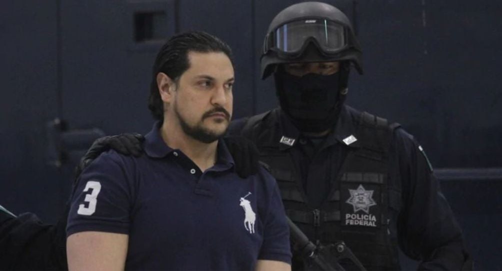 José Jorge Balderas Garza, alias "El JJ", tras ser detenido