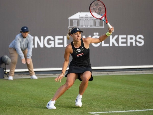 Angelique Kerber en acción 