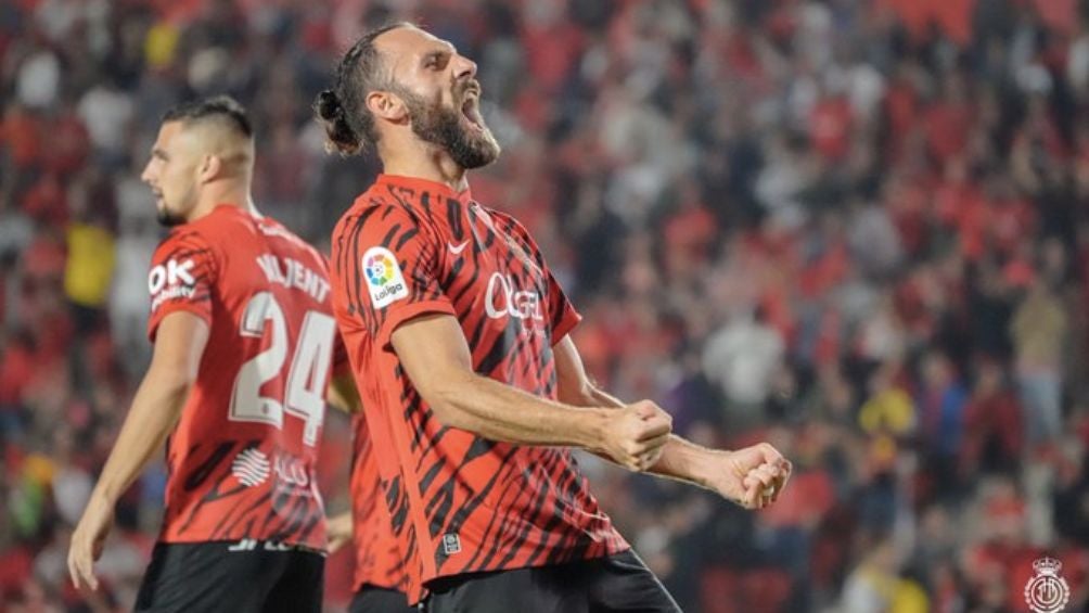 Muriqi celebra gol ante el Espanyol