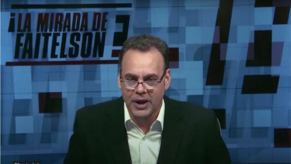 Faitelson en un espacio de ESPN