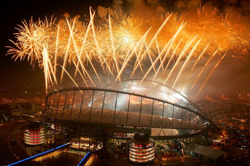 Estadio Internacional de Khalifa, ubicado en Doha, Qatar