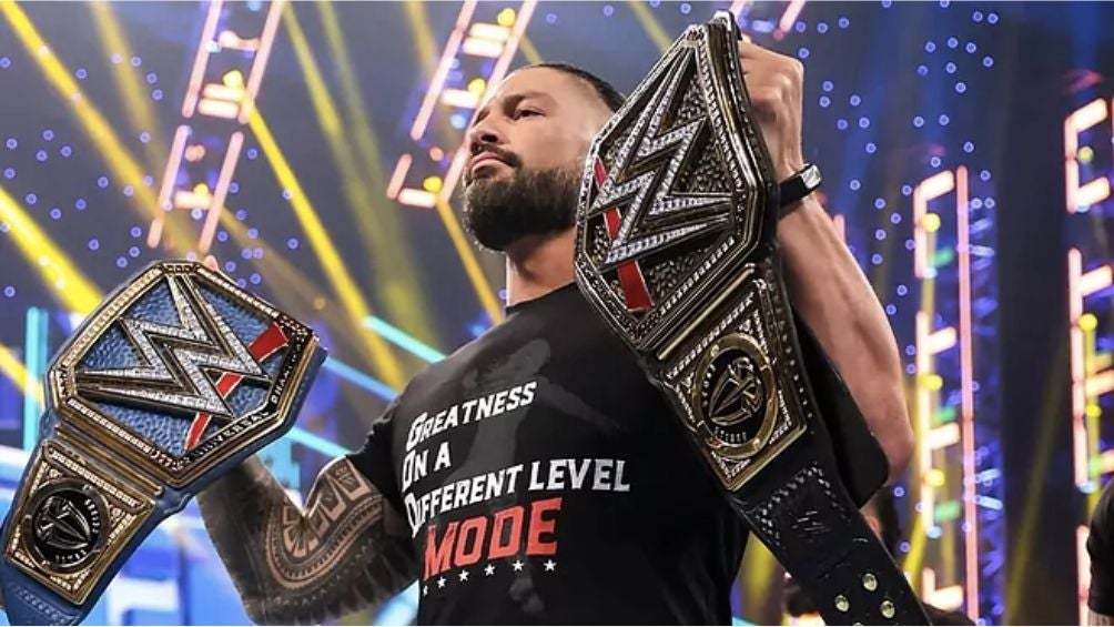 Roman Reigns como campeón indiscutido de la WWE